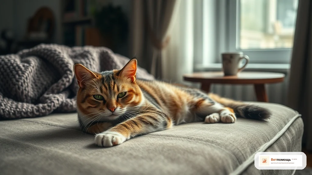 Грыжа у кошки, кота или котёнка — виды, симптомы и лечение