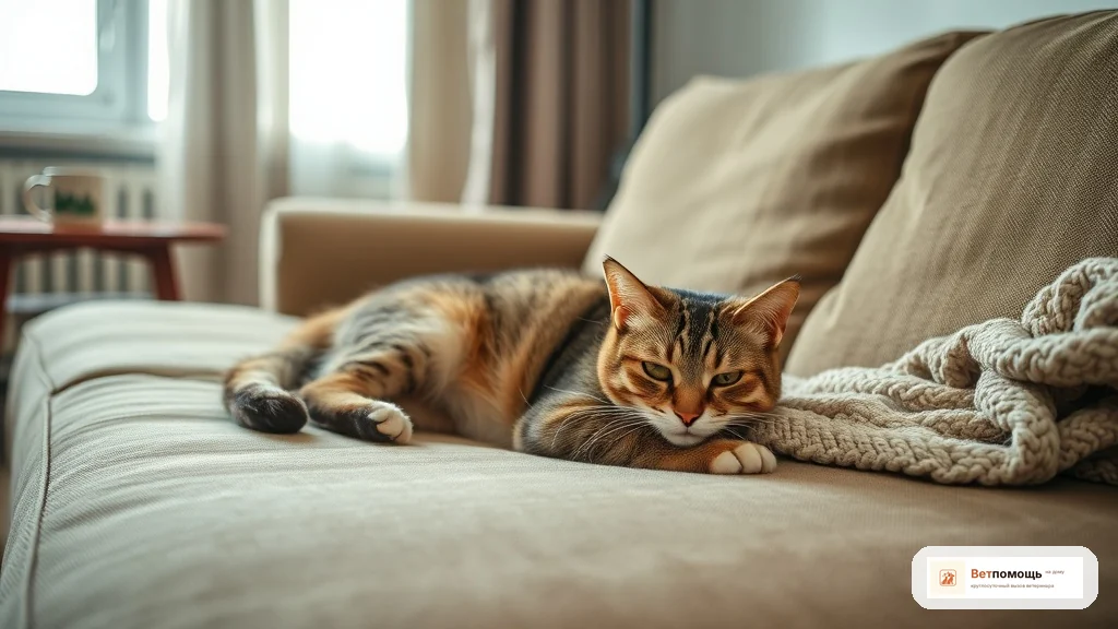 Учим кота умываться